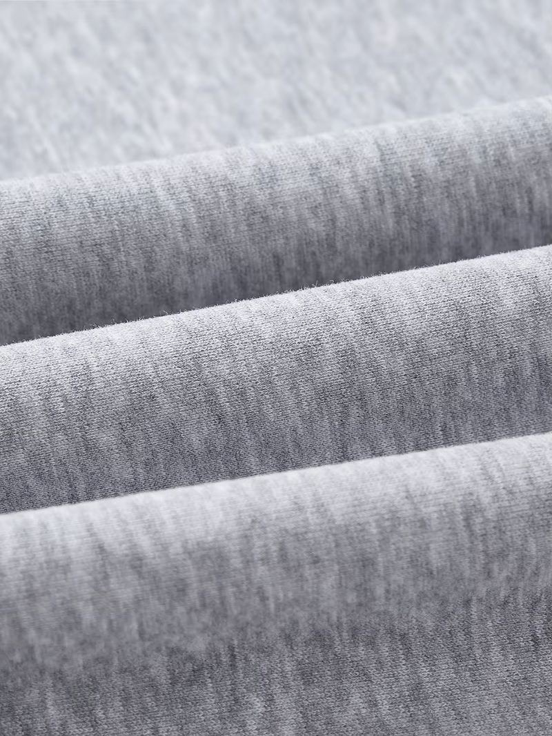 Classic Light Gray Zip - up Hooded Sweatshirt: Minimalist Style, Premium Fleece Lining, Essential for Everyday & Streetwear